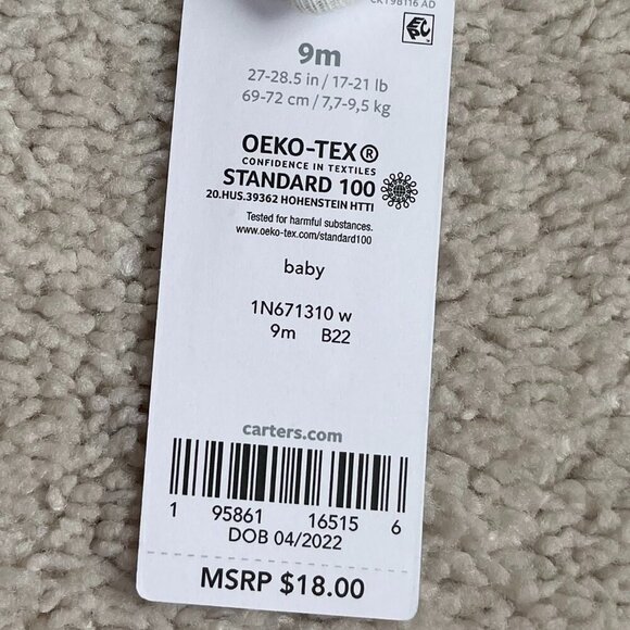 Shark Baby Footies Carter's - Picture 3 of 3